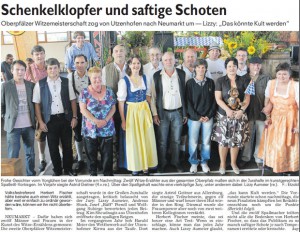 Schenkelklopfer und saftige Schoten